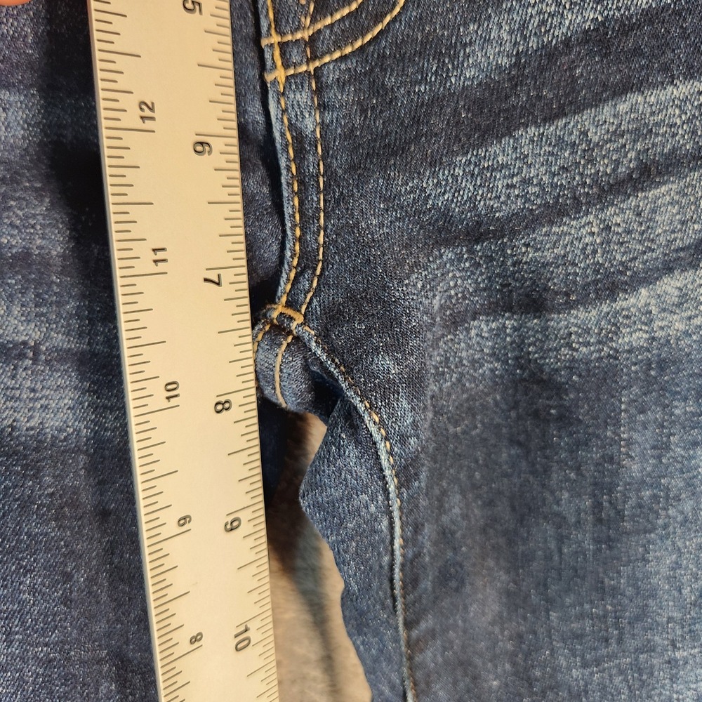 Lucky Brand Lolita Skinny Jeans Womens 2/26 Blue Excellent Low Rise Dark Wash - Picture 3 of 15